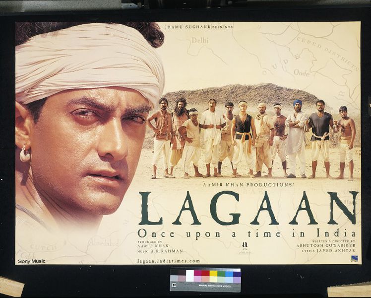 Lagaan Poster / Lagaan Once Upon A Time In India 2001 French Movie ...