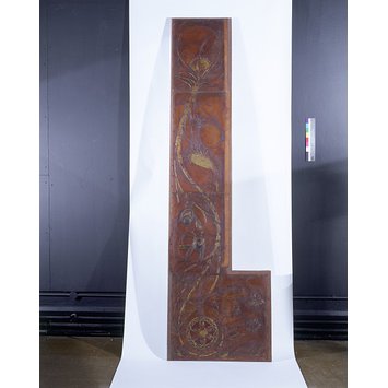 Leather panel Leather panel