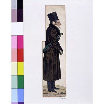 Drawing - Portrait-sketch of J. M. W. Turner, R. A. Drawing - Portrait-sketch of J. M. W. Turner, R. A.