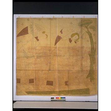 Drawing - The Legend of St. Kenelm, King of Mercia Drawing - The Legend of St. Kenelm, King of Mercia