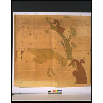 Drawing - The Legend of St. Kenelm, King of Mercia Drawing - The Legend of St. Kenelm, King of Mercia