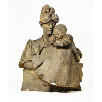 Figure - Mother and Child Figure - Mother and Child