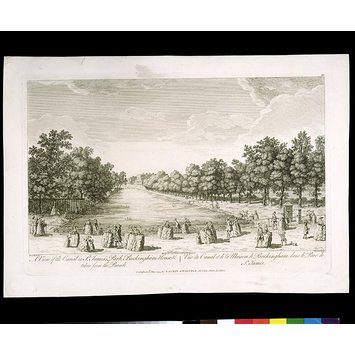 Print - A View of the Canal in St. James's Park, Buckingham House &c. Print - A View of the Canal in St. James's Park, Buckingham House &c.