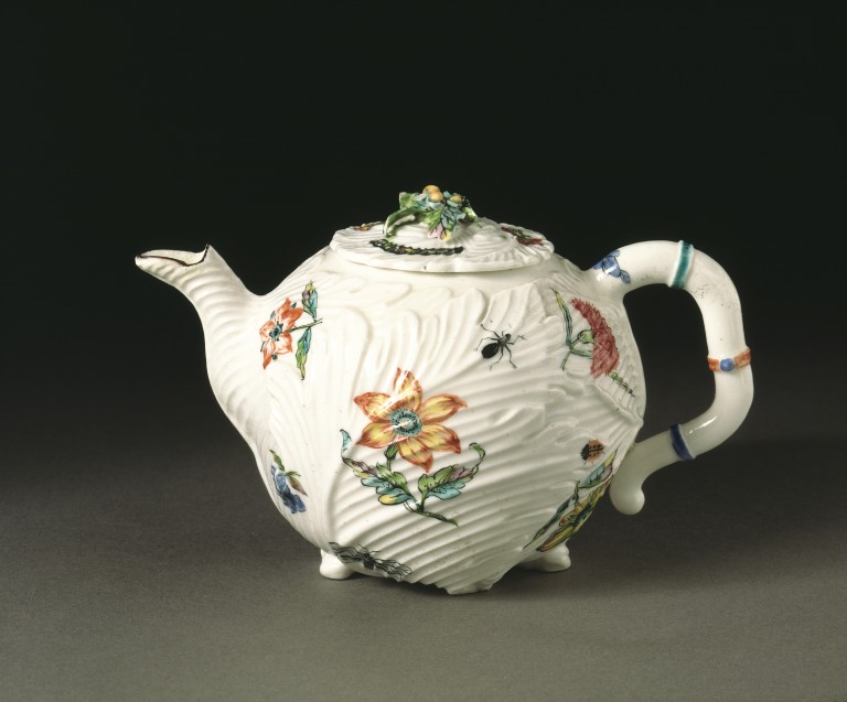 Teapot Chelsea Porcelain factory V&A Search the Collections