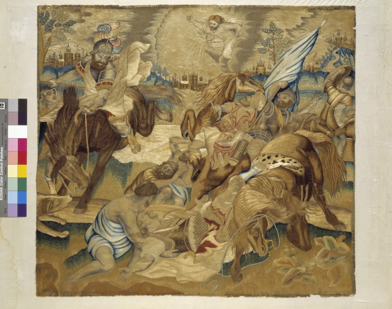 St Paul On The Road To Damascus (embroidered Picture) 