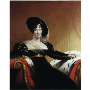 Pintura a óleo - Lady Anne Hamilton