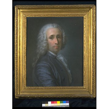 Pastel - Portrait of M. Louis Francois de Sozzy (c.1715-1780) Pastel - Portrait of M. Louis Francois de Sozzy (c.1715-1780)