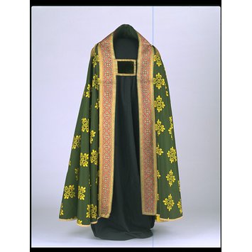 Cope, hood and pair of morses Cope, hood and pair of morses
