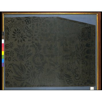 Stamped silk velvet Stamped silk velvet