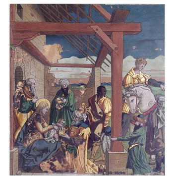 Panel - Adoration of the Magi Panel - Adoration of the Magi