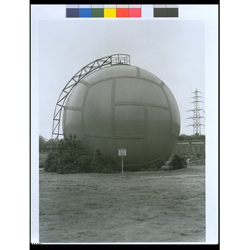 Photograph - Gas Holder, Power station, Essen-Karhap, Ruhr District, West Germany Photograph - Gas Holder, Power station, Essen-Karhap, Ruhr District, West Germany