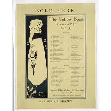 Poster - The Yellow Book Poster - The Yellow Book