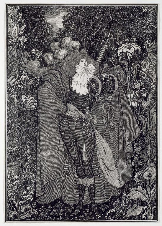 how drawing record The  Aubrey Search Abbé Vincent Beardsley, V&A the