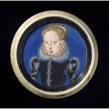 Portrait miniature - Portrait miniature of Katherine Grey, Countess of Herford Portrait miniature - Portrait miniature of Katherine Grey, Countess of Herford