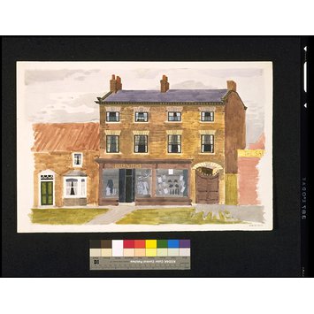 Watercolour - House at Easingwold Watercolour - House at Easingwold