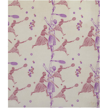 Dress fabric - A Game of Tennis Dress fabric - A Game of Tennis