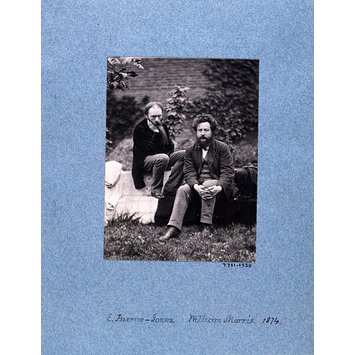 Photograph - Edward Burne-Jones & William Morris Photograph - Edward Burne-Jones & William Morris
