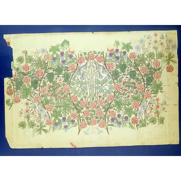 Textile design - The Rose Textile design - The Rose