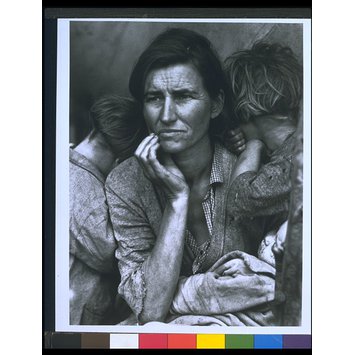 Photograph - Migrant mother Photograph - Migrant mother