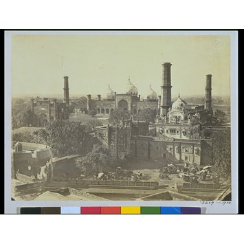 Photograph - Ranjit Singh's tomb from the top of Ranjit Singh's palace, Lahore Photograph - Ranjit Singh's tomb from the top of Ranjit Singh's palace, Lahore