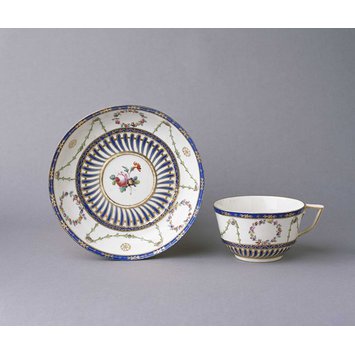 Cup and saucer Cup and saucer