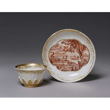 Cup and saucer Cup and saucer