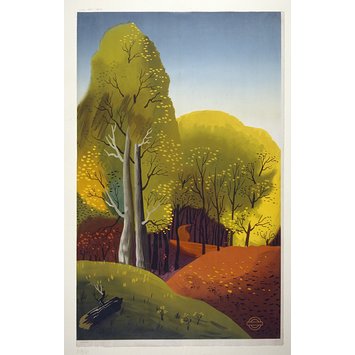 Poster - Autumn Woods Poster - Autumn Woods