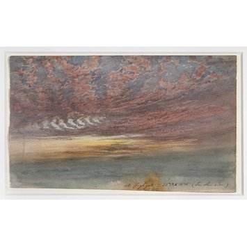Watercolour - Cloud study at Highgate Watercolour - Cloud study at Highgate