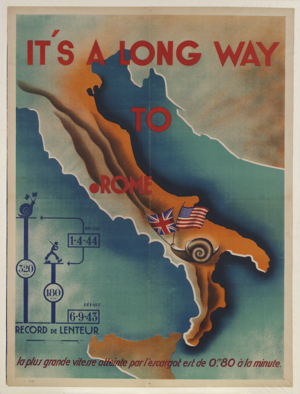 It's a Long Way to Rome (Poster) | V&A Search the Collections