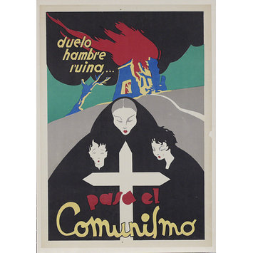 Poster - Grief famine ruin/ the effects of Communism Poster - Grief famine ruin/ the effects of Communism