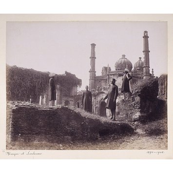 Photograph - The Mosque at Lucknow Photograph - The Mosque at Lucknow