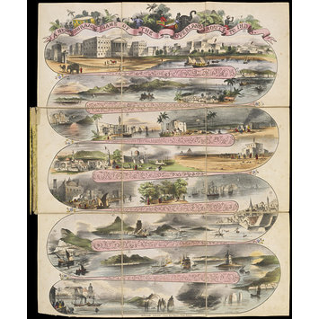 Print - Saliss's Dioramic Game: Overland Route To India Print - Saliss's Dioramic Game: Overland Route To India