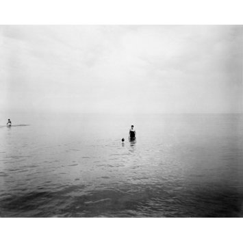Photograph - Eleanor and Barbara in the water Photograph - Eleanor and Barbara in the water