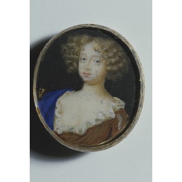 Portrait miniature - A Woman, perhaps Mary Beatrice d'Este, Duchess of York Portrait miniature - A Woman, perhaps Mary Beatrice d'Este, Duchess of York