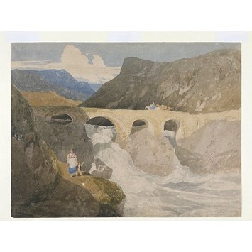 Watercolour - Road to Capel Curig, North Wales Watercolour - Road to Capel Curig, North Wales