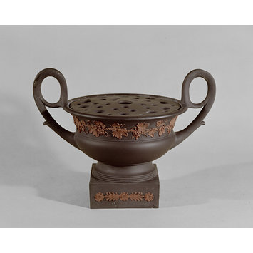 Combined pastille burner and bough pot Combined pastille burner and bough pot