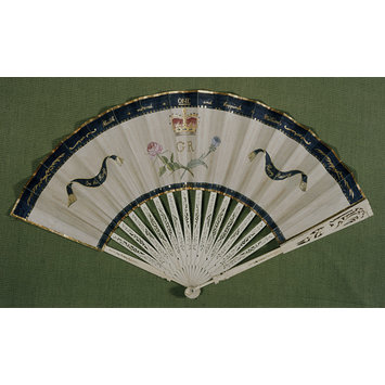 Fan - Recovery of George III from Illness Fan - Recovery of George III from Illness