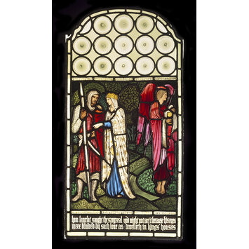 Panel - Lancelot sees the Holy Grail Panel - Lancelot sees the Holy Grail