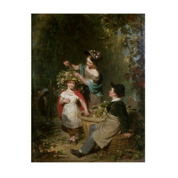 Oil painting - The Hop Garland Oil painting - The Hop Garland