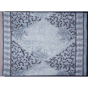 Dress fabric - Hands Dress fabric - Hands