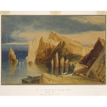 Watercolour - Cliffs on the North-East side of Point Lorenzo, Madeira Watercolour - Cliffs on the North-East side of Point Lorenzo, Madeira