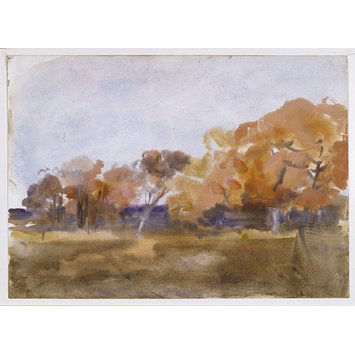Watercolour - Autumn, Sussex Watercolour - Autumn, Sussex