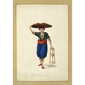 Watercolour - Borekgi Hot Cake Seller Watercolour - Borekgi Hot Cake Seller