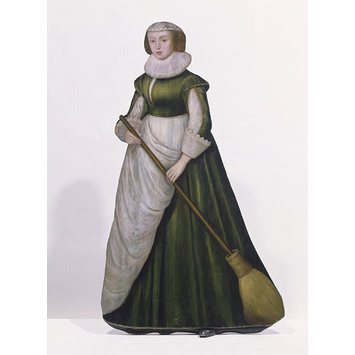 Dummy board - Woman with Broom Dummy board - Woman with Broom