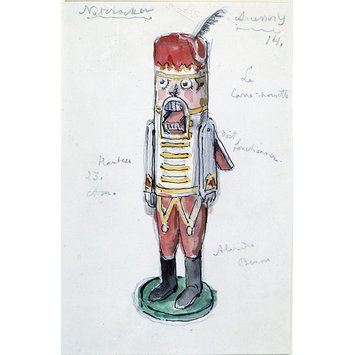 Drawing - Design for the Nutcracker in <i>Nutcracker</i> Drawing - Design for the Nutcracker in <i>Nutcracker</i>