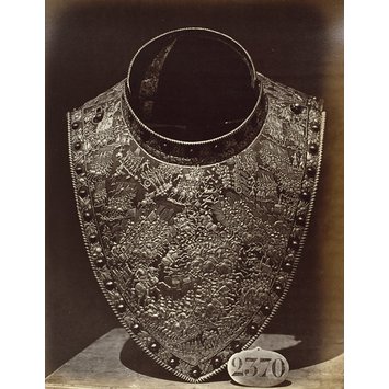 photograph - Gorget of Philip II photograph - Gorget of Philip II