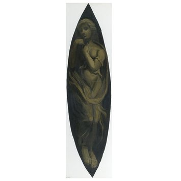 Oil painting - Standing Female Figure (decorative panel) Oil painting - Standing Female Figure (decorative panel)