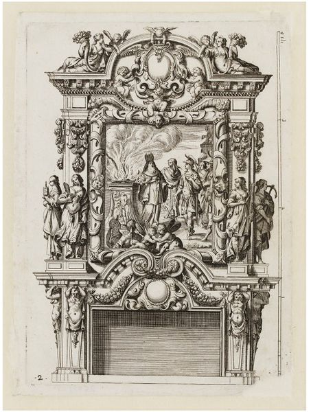 Livre d'Architecture d'Autels et de Cheminées | Melchior Tavernier II ...