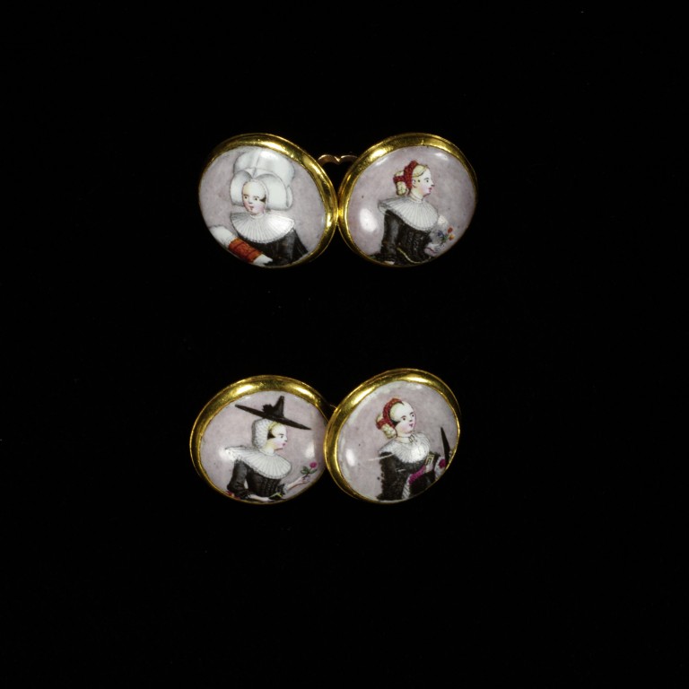 Pair of sleeve buttons V&A Search the Collections