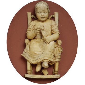 Relief - A Child (probably the artist's sister, Mary Ann) Relief - A Child (probably the artist's sister, Mary Ann)
